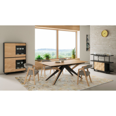 Table de repas extensible MONTECARLO