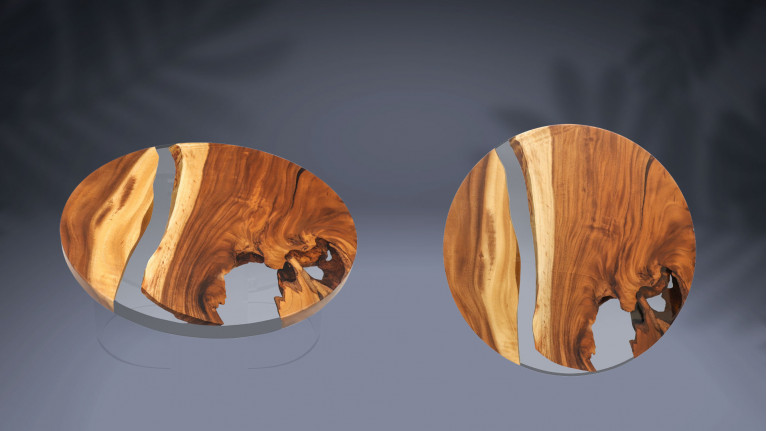 Table basse ronde UNIQUE