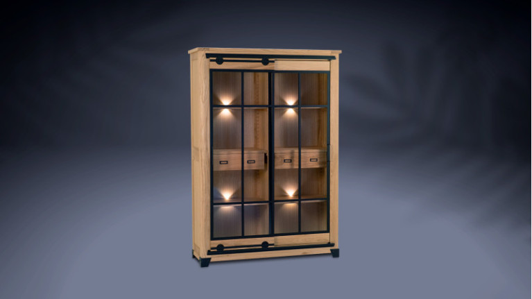 Vitrine 2 portes...