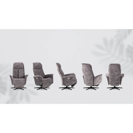 Fauteuil relaxation électrique TOBIAS