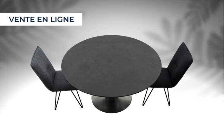 Table de repas ronde...