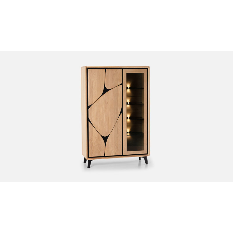 Meubles hauts et vitrines de rangement design pour le séjour