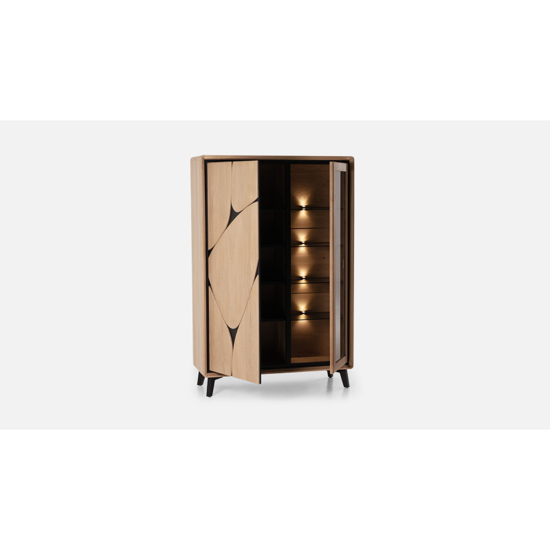 Meubles hauts et vitrines de rangement design pour le séjour