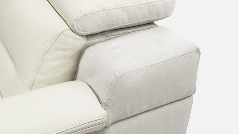 Canapé relaxation électrique 3 places cuir ZENITH | Un relax design