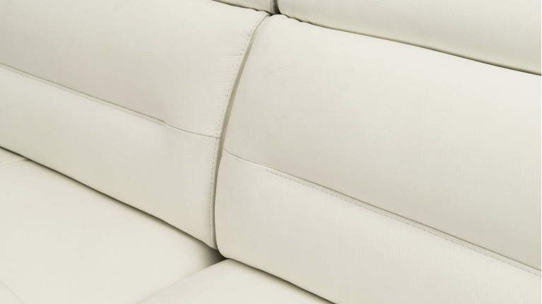 Canapé relaxation électrique 3 places cuir ZENITH | Un relax design