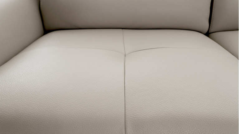 Canapé d'angle méridienne relaxation cuir ZENITH | Relax design