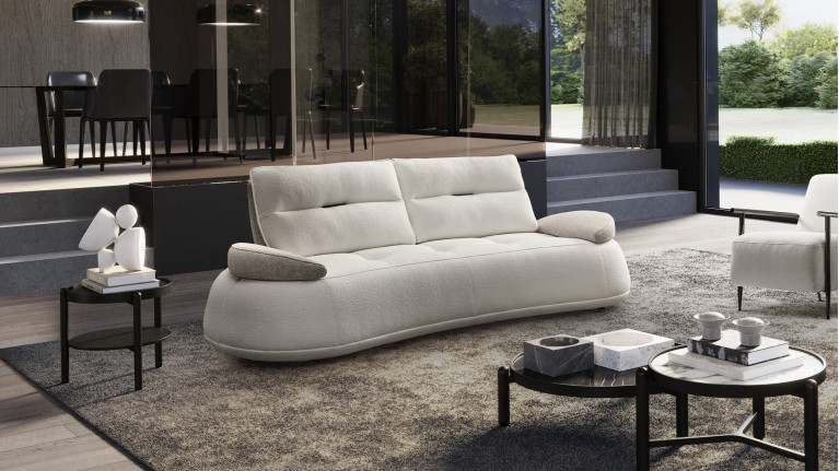 Canapé 3 places tissu PICASSO | Un design modulable