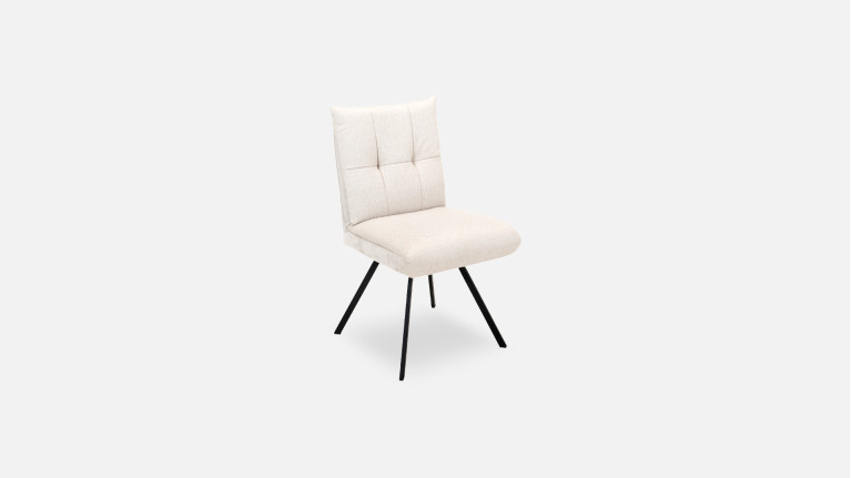 Chaise ARTIC | Confort haute densité et piètement acier design