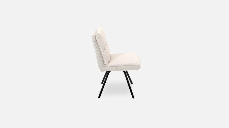 Chaise ARTIC | Confort haute densité et piètement acier design