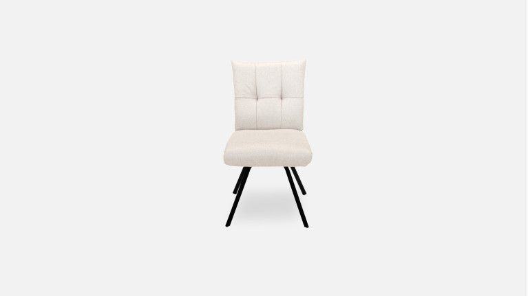 Chaise ARTIC | Confort haute densité et piètement acier design