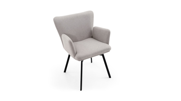 Fauteuil tissu LEON