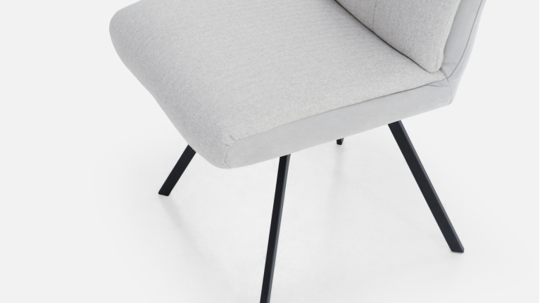 Chaise ARTIC | Confort haute densité et piètement acier design