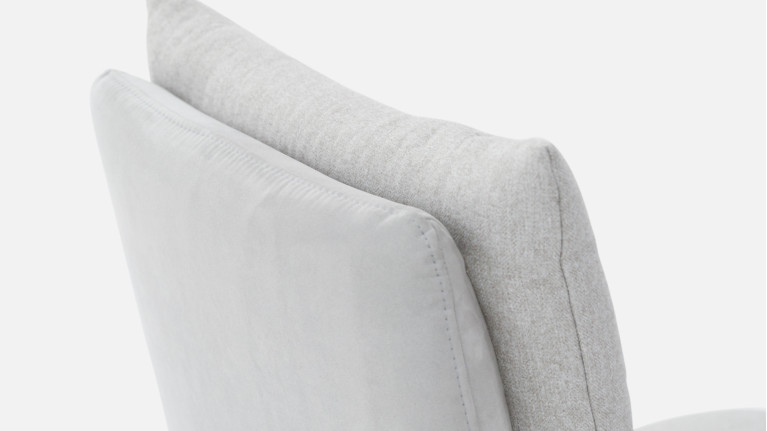 Chaise ARTIC | Confort haute densité et piètement acier design