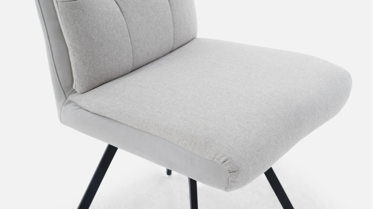 Chaise ARTIC | Confort haute densité et piètement acier design