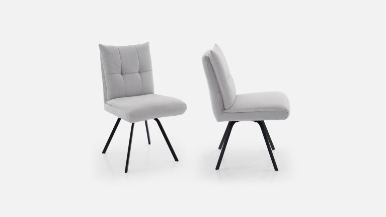 Chaise ARTIC | Confort haute densité et piètement acier design