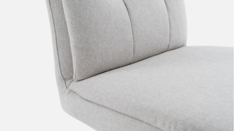 Chaise ARTIC | Confort haute densité et piètement acier design