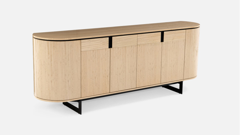 Buffet 4 portes eucalyptus...