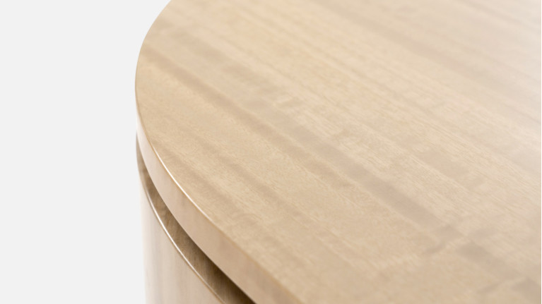 Buffet COSMOS eucalyptus clair | Design galbé et teinte lumineuse