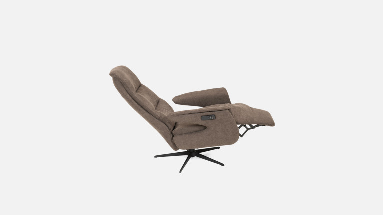Fauteuil relaxation électrique BRUME | Dossier ergonomique - 3 tailles