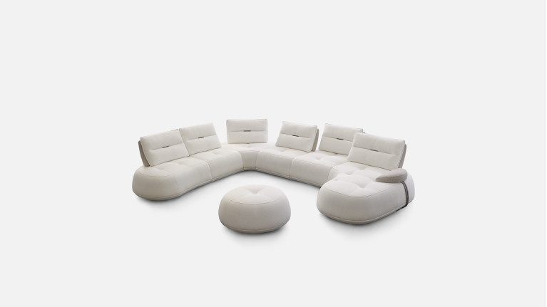 Canapé d’angle COCO | Confort galbé et structure bois durable