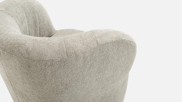 Fauteuil pivotant MIKA | Design et personnalisable