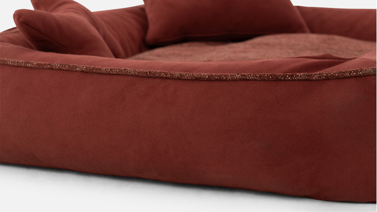 Panier pour chien BONNIE | Couchage élégant et moelleux en 2 tailles