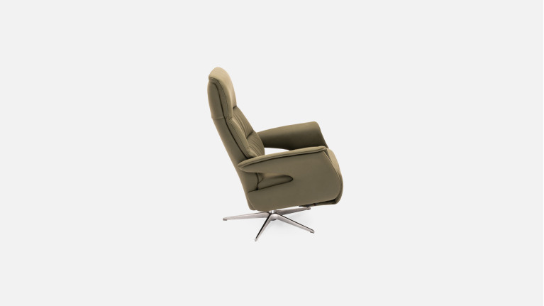 Fauteuil relaxation manuelle BRUME | Dossier ergonomique - 3 tailles