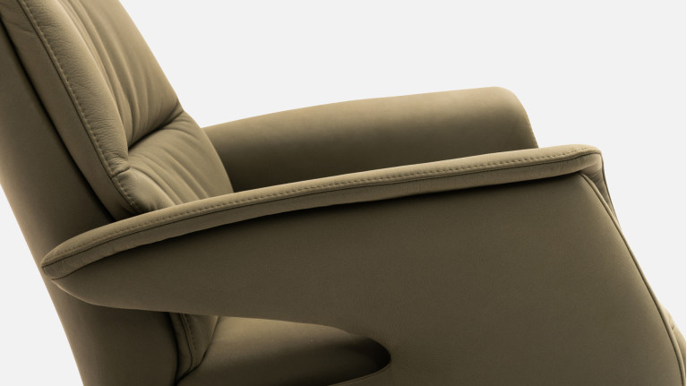 Fauteuil relaxation manuelle BRUME | Dossier ergonomique - 3 tailles