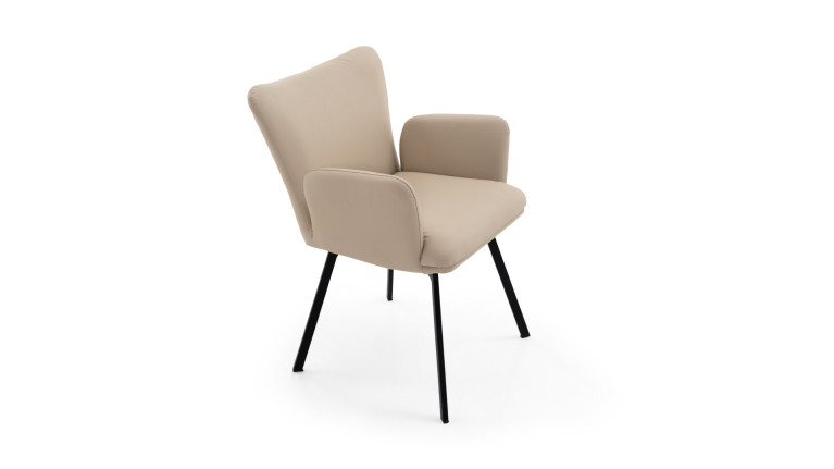 Fauteuil tissu LEON