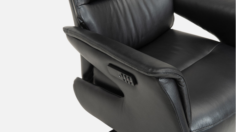 Fauteuil relaxation électrique BRUME | Dossier ergonomique - 3 tailles