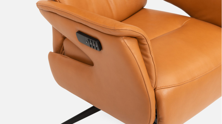 Fauteuil relaxation électrique BRUME | Dossier ergonomique - 3 tailles