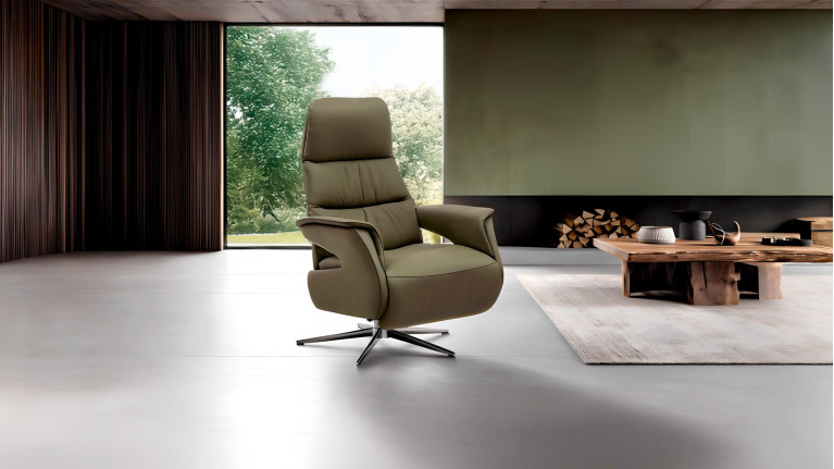 Fauteuil relaxation manuelle BRUME | Dossier ergonomique - 3 tailles