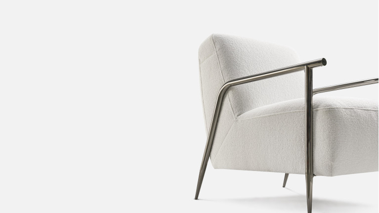 Fauteuil NINA | Ligne graphique et assise moelleuse