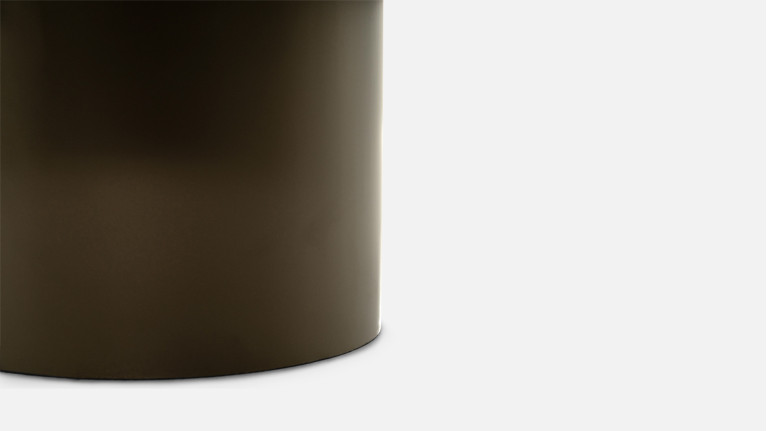 Table basse ALLEGRO | Design rond et plateau minéral élégant