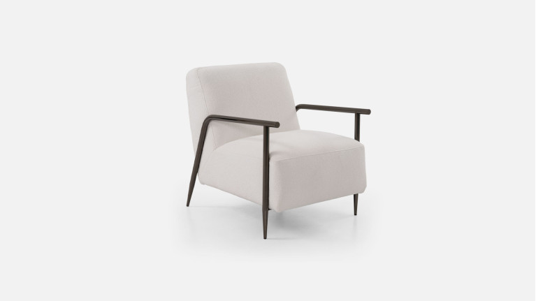 Fauteuil NINA | Ligne graphique et assise moelleuse
