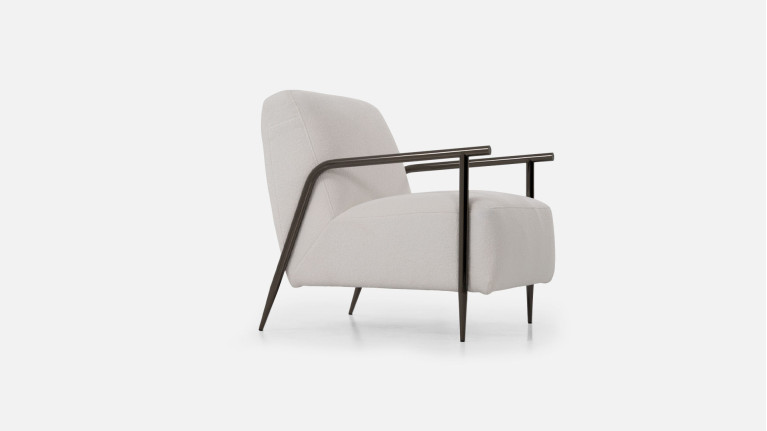 Fauteuil NINA | Ligne graphique et assise moelleuse
