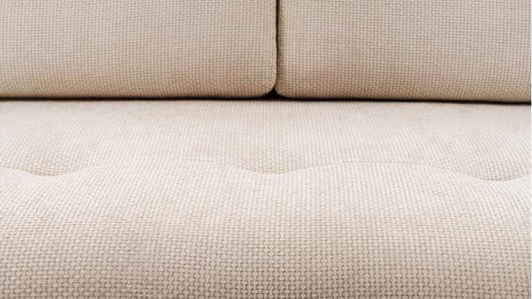 Canapé convertible avec têtières tissu TUCA | Allure contemporaine