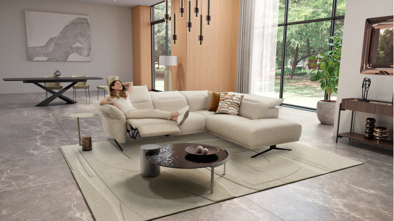 Table basse FOGGIA | Élégance sculptée par la lumière