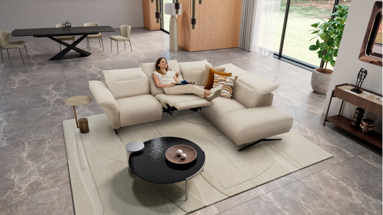 Table basse FOGGIA | Élégance sculptée par la lumière