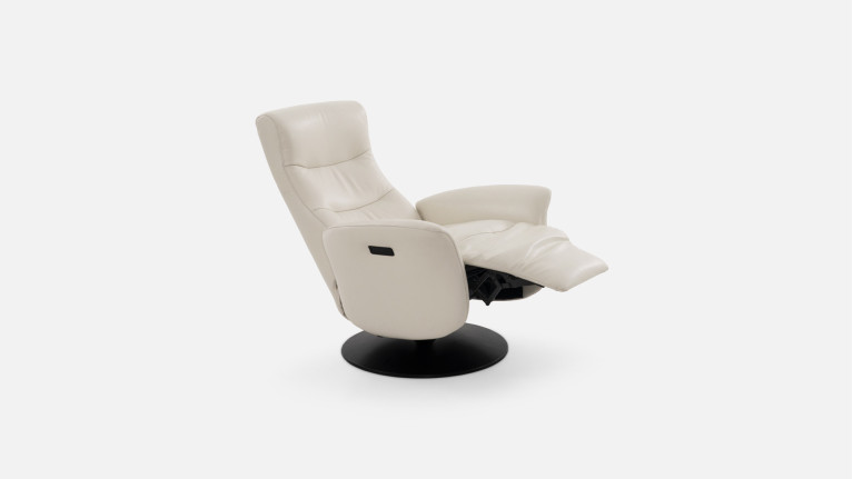 Fauteuil relaxation électrique cuir NEW YORK | Détente sans compromis
