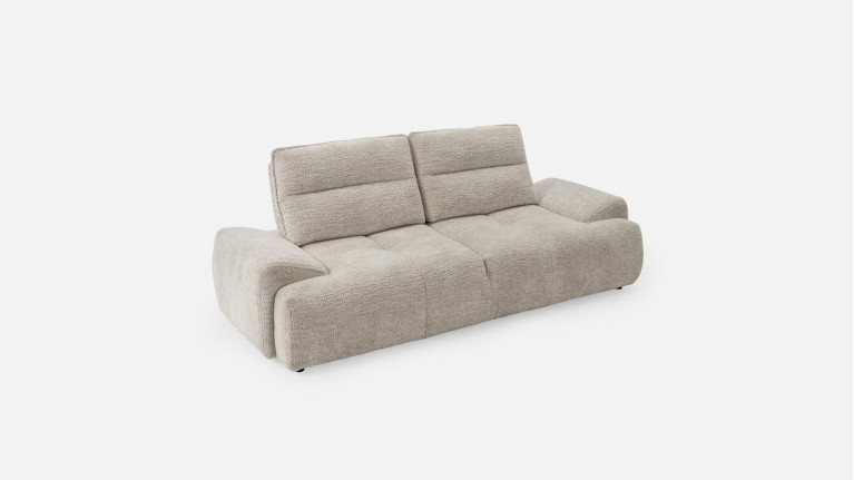 Canapé d'angle chaise longue tissu ANITA | Élégance et confort