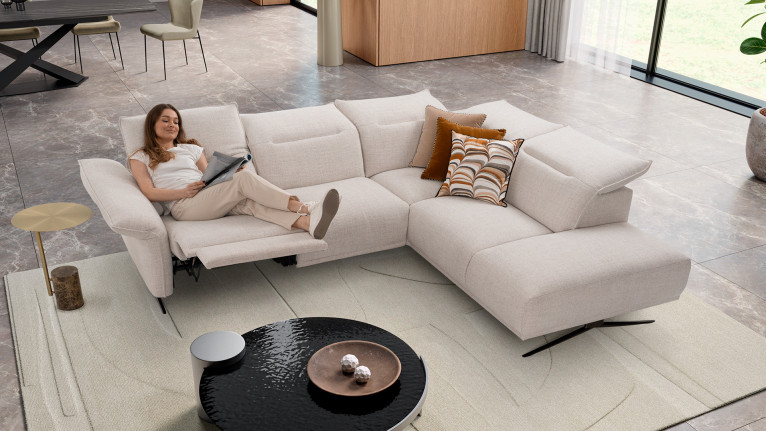 Canapé d'angle relaxation...