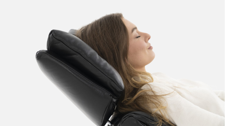 Fauteuil relaxation électrique cuir DETROIT