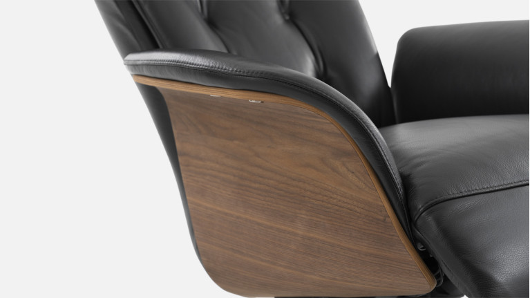 Fauteuil relaxation électrique cuir DETROIT