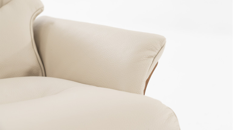 Fauteuil relaxation manuelle cuir JULIO | Confort et élégance