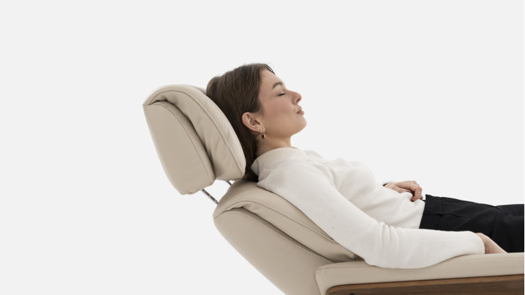 Fauteuil relaxation manuelle cuir JULIO | Confort et élégance