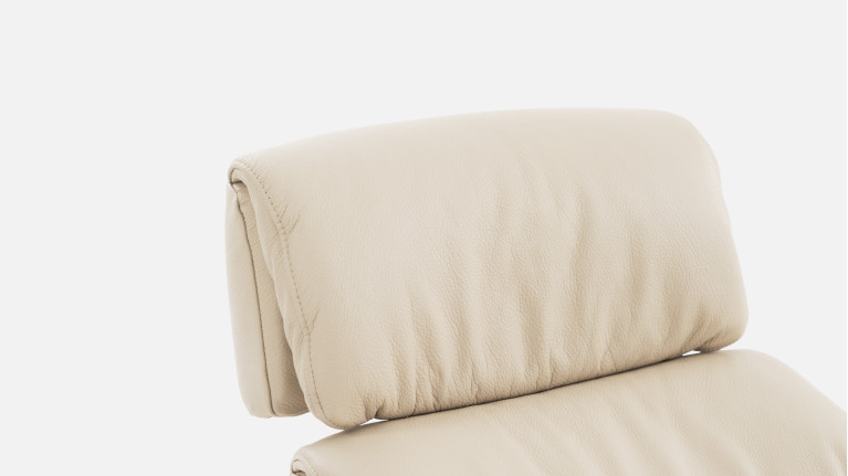 Fauteuil relaxation manuelle cuir JULIO | Confort et élégance