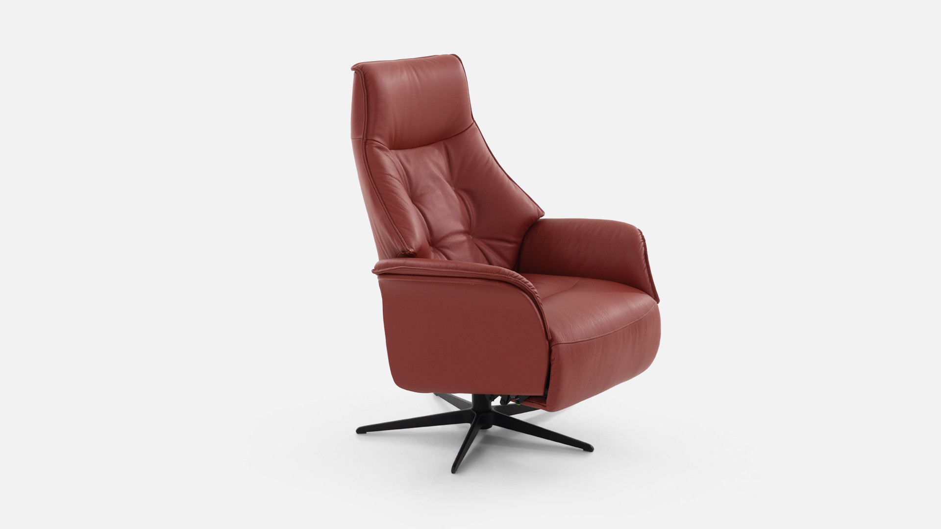Fauteuil relaxation manuelle cuir LONDON | Confort absolu