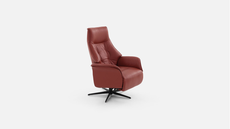 Fauteuil relaxation manuelle cuir LONDON | Confort absolu