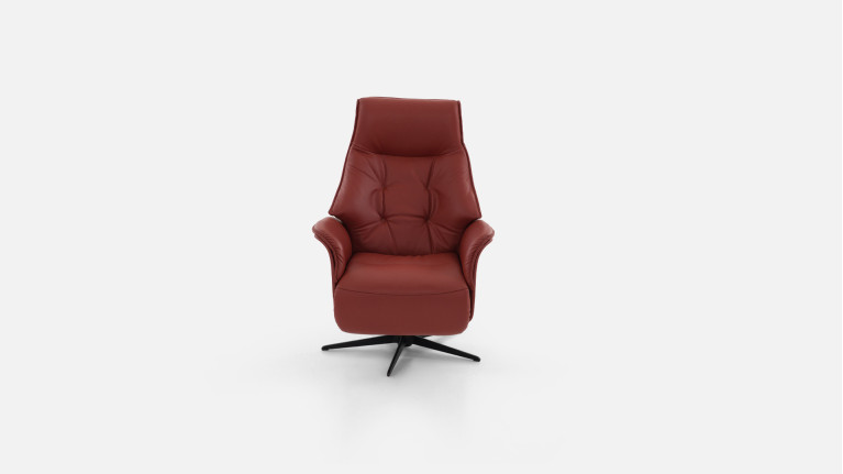Fauteuil relaxation manuelle cuir LONDON | Confort absolu